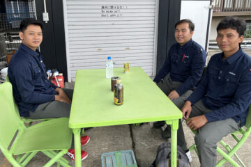 夏と新たな実習生を迎えました！